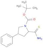 tert-Butyl 2-carbamothioyl-4-phenylpyrrolidine-1-carboxylate