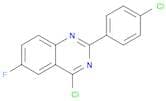 4-Chloro-2-(4-chlorophenyl)-6-fluoroquinazoline