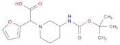 2-(3-((tert-Butoxycarbonyl)amino)piperidin-1-yl)-2-(furan-2-yl)acetic acid