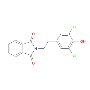 1H-Isoindole-1,3(2H)-dione, 2-[2-(3,5-dichloro-4-hydroxyphenyl)ethyl]-