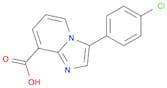 3-(4-Chlorophenyl)imidazo[1,2-a]pyridine-8-carboxylic acid