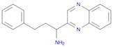 3-Phenyl-1-(quinoxalin-2-yl)propan-1-amine