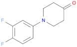 1-(3,4-Difluoro-phenyl)-piperidin-4-one