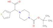 2-(4-Boc-piperazinyl)-2-(3-thienyl)acetic acid