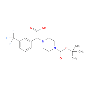 2-(4-Boc-piperazinyl)-2-(3-trifluoromethyl-phenyl)acetic acid
