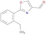2-(2-Ethylphenyl)oxazole-4-carbaldehyde