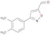 3-(3,4-Dimethylphenyl)isoxazole-5-carbaldehyde