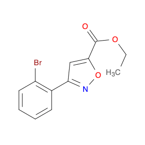 Ethyl 3-(2-bromophenyl)isoxazole-5-carboxylate