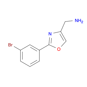 (2-(3-Bromophenyl)oxazol-4-yl)methanamine