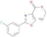 Ethyl 2-(3-fluorophenyl)oxazole-4-carboxylate
