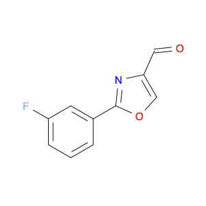 2-(3-Fluorophenyl)oxazole-4-carbaldehyde