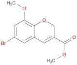 6-Bromo-8-methoxy-2H-chromene-3-carboxylic acid methyl ester