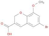 6-Bromo-8-methoxy-2H-chromene-3-carboxylic acid