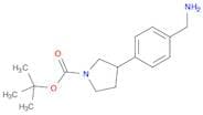 tert-Butyl 3-(4-(aminomethyl)phenyl)pyrrolidine-1-carboxylate