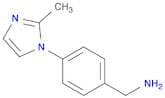 1-[4-(2-Methyl-1h-imidazol-1-yl)phenyl]methanamine