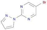 5-Bromo-2-pyrazol-1-yl-pyrimidine