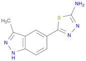 5-(3-Methyl-1H-indazol-5-yl)-1,3,4-thiadiazol-2-amine