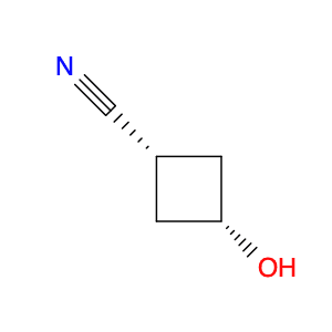 Cyclobutanecarbonitrile, 3-hydroxy-, cis-