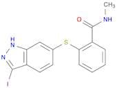 2-((3-Iodo-1H-indazol-6-yl)thio)-N-methylbenzamide