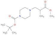 2-Methyl-3-(4-boc-piperazin-1-yl)-propionic acid methyl ester
