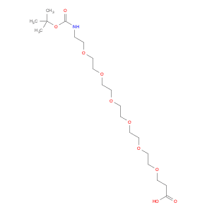 Boc-21-amino-4,7,10,13,16,19-hexaoxaheneicosanoic acid