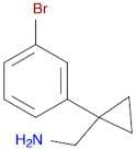 (1-(3-Bromophenyl)cyclopropyl)methanamine