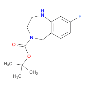 tert-Butyl 8-fluoro-2,3-dihydro-1H-benzo[e][1,4]diazepine-4(5H)-carboxylate