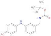 [3-(4-Bromo-phenylamino)-benzyl]-carbamic acid tert-butyl ester