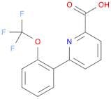 6-(2-(Trifluoromethoxy)phenyl)picolinic acid
