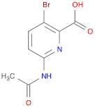 6-Acetamido-3-bromopicolinic acid