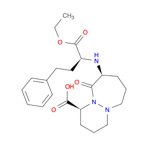 6H-Pyridazino[1,2-a][1,2]diazepine-1-carboxylicacid, 9-[[(1S)-1-(ethoxycarbonyl)-3-phenylpropyl]am…