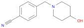 4-(4-Hydroxy-piperidin-1-ylmethyl)-benzonitrile