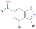 3,4-Dibromo-1H-indazole-6-carboxylic acid