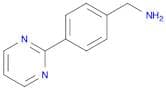 (4-(Pyrimidin-2-yl)phenyl)methanamine