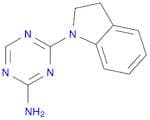 4-(2,3-Dihydro-1H-indol-1-yl)-1,3,5-triazin-2-amine