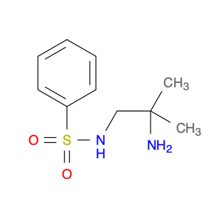Benzenesulfonamide, N-(2-amino-2-methylpropyl)-