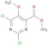 4-​Pyrimidinecarboxylic acid, 2,​6-​dichloro-​5-​methoxy-​, methyl ester