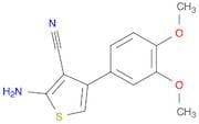 2-Amino-4-(3,4-dimethoxyphenyl)thiophene-3-carbonitrile