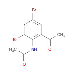 Acetamide, N-(2-acetyl-4,6-dibromophenyl)-