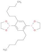 2,5-Dihexyl-1,4-benzenediboronic acid ethylene glycol ester