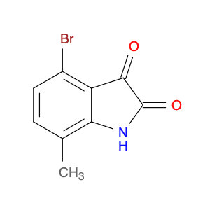 4-bromo-7-methyl-2,3-dihydro-1H-indole-2,3-dione