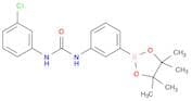 1-(3-Chlorophenyl)-3-(3-(4,4,5,5-tetramethyl-1,3,2-dioxaborolan-2-yl)phenyl)urea