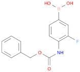 Benzyl 4-borono-2-fluorophenylcarbamate