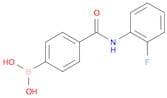 N-2-Fluorophenyl 4-boronobenzamide