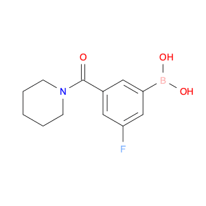 (3-Fluoro-5-(piperidine-1-carbonyl)phenyl)boronic acid