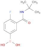 (3-(tert-Butylcarbamoyl)-4-fluorophenyl)boronic acid
