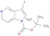 tert-Butyl 3-iodo-1H-pyrrolo[3,2-c]pyridine-1-carboxylate