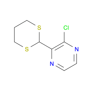 2-Chloro-3-(1,3-dithian-2-yl)pyrazine