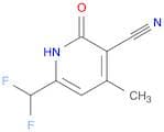 6-(difluoromethyl)-2-hydroxy-4-methylnicotinonitrile