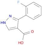 3-(2-fluorophenyl)-1H-pyrazole-4-carboxylic acid